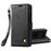 Capa de Couro LK para Huawei Mate 20 X Preto_0