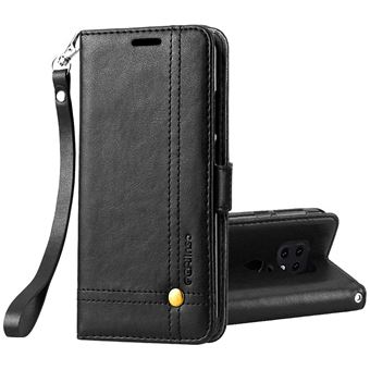 Capa de Couro LK para Huawei Mate 20 X Preto