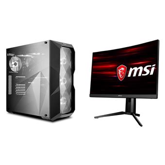 Desktop-Gaming ART-PC | AMD AM4 Ryzen 7 3700X 8×4.4GHz | M2 SSD 1TB + HDD 2TB | 32GB 2666 | NVIDIA RTX 2060 6GB GDDR6 + Monitor LED | 27"" | MSI OPTIX MAG271CV | Curvo