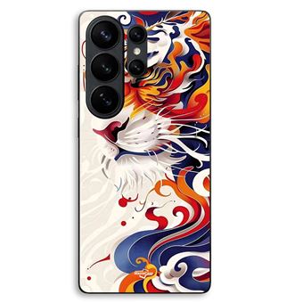 Capa Maniacase para Samsung Galaxy S26 Ultra Tigre Textura Abstrata - 1