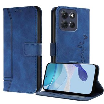 Capa GANGXUN para Motorola Moto G86 Power | Alça de Mão | Pele PU | Compartimentos para Cartões | Fecho Magnético | Azul - 1