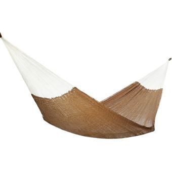 Rede XL Hamac del Sol Coati | 100% Nylon | 1 a 2 Pessoas | Coleção Frescura - Castanho - 1
