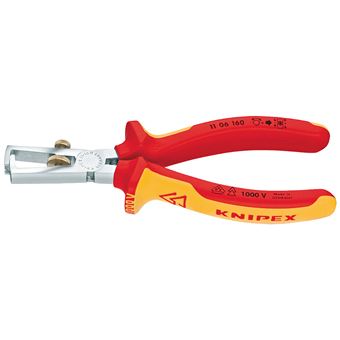 Descarnador de Cabo Knipex 11 06 160 | Laranja, Vermelho - 1