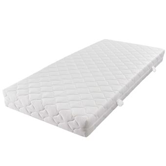 Colchão vidaXL com capa lavável | 200 x 120 x 17 cm | H3 - 1
