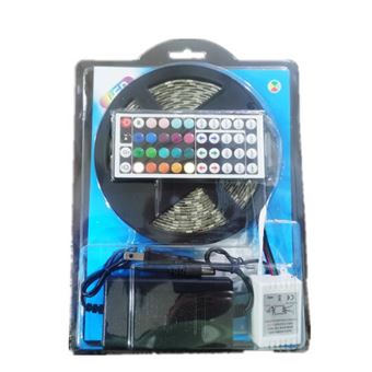 Fita LED EZII PMD-5050-BT | Bluetooth | 54 Pavios RGB | Comando com 44 Botões | 5M - 1