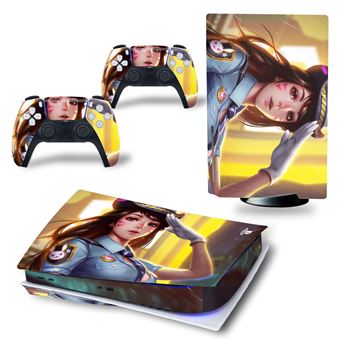 Autocolantes de Proteção HSMY para Consola Sony PS5 Edition Standard - Overwatch -TN-PS5Disk-4103 - 1