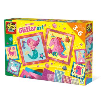 Jogo Didático Educativo SES Kit Glitter criança - 1