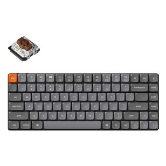 Teclado Wireless Keychron K3 Max | Cinzento - 1