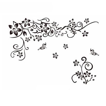 Adesivos de Parede Vertente Oportuna | Flores Decoração Parede - 1