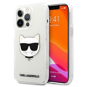Capa Original Antichoque Karl Lagerfeld para Iphone 13 Pro Max Transparente - 1