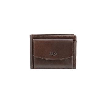 Carteira Pequena Homem em Pele MP TAGUS - Castanho - 1
