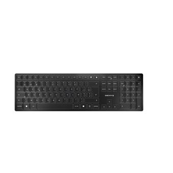 Teclado Wireless CHERRY KW 9100 SLIM | Preto - 1