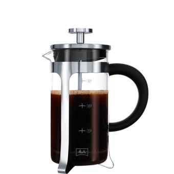Melitta French Press Premium Prensa francesa individual Preto, Inox, Transparente - 1