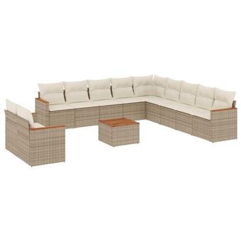 Conjunto de Mobiliário de Exterior VidaXL 3258530 - 1