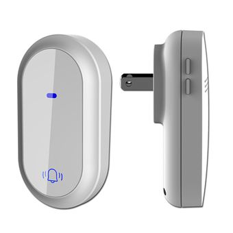 Campainha inteligente SZSMART S09 | WIFI | com Função impermeável e silenciosa | 2 alarmes | Preto - 1