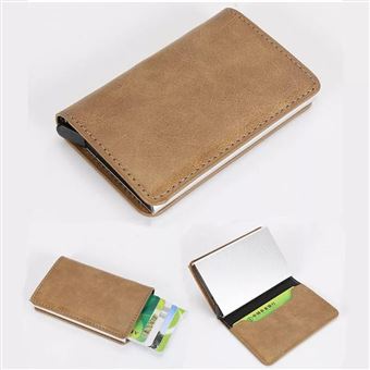 Carteira Moderna Goeik - 6 Cartões - Alperce - 1