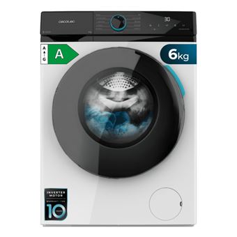 Máquina de Lavar Roupa Cecotec Bolero DressCode 6160 | 6 Kg | 1200 RPM | A | Branco - 1