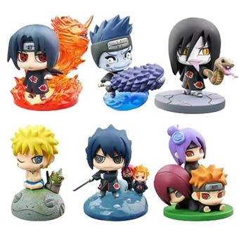 Figura Good Deal Naruto 05 | Conjunto de 6 Peças | 3-7 cm - 1