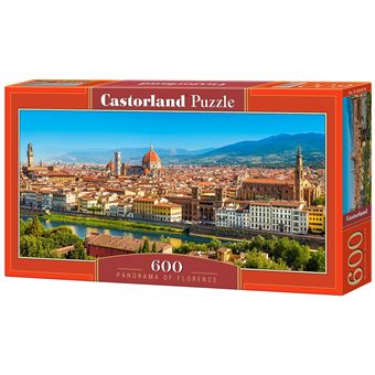 Puzzle Castorland Panorama of Florence 600 pcs 600peça(s)