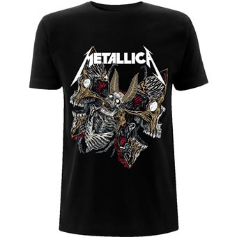 T-shirt Rock Off METALLICA | Skull Moth | Preto | XXL - 1