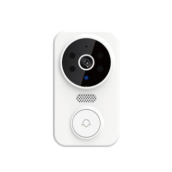 Mini-Campainha com Câmara Sanda GL69616 | Branco - 1