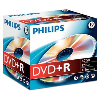Philips DVD+R DR4S6J10C/10 - 1