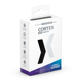 U.Guard Cortex Sleeves Standard Size Black (100) - 1