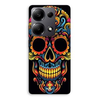 Capa Maniacase para Xiaomi Redmi Note 13 Pro 4G | Caveiras coloridas - 1