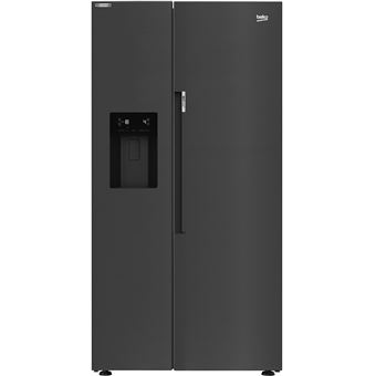 Frigorífico Americano Beko GN162341XBRN | 179x91x70,5 cm | 571 L | E | Preto - 1