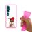 Capa Hapdey para Xiaomi Mi Note 10 - Note 10 Pro - CC9 Pro | Silicone Flexível em TPU | Design Pug adorável filhote de cachorro bege, deixe nevar - Rosa_3