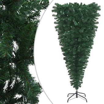 Árvore de Natal Artificial Invertida com Suporte vidaXL | 120 cm | Verde - 1