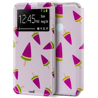 Bolsa para Xiaomi Redmi Note 8T COOL Flip Cover Desenhos de Melancia - 1