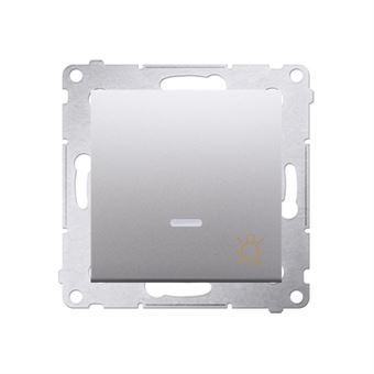 Interruptor elétrico Kontakt-Simon DS1L.01/43 | Prateado - 1