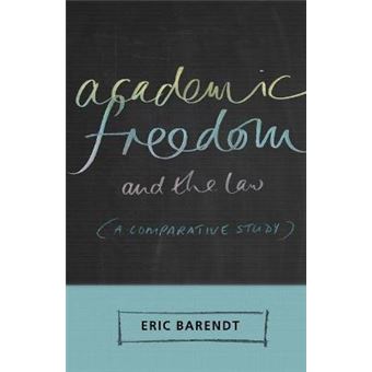 Academic Freedom and the Law : A Comparative Study - 1