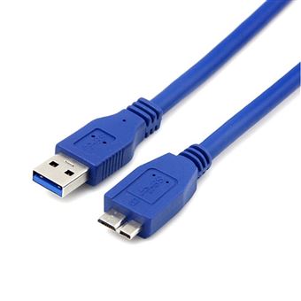 Cabo Adaptador USB 3.0 para Micro USB-B Goeik | 1.8m - Azul - 1