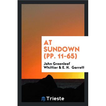 At Sundown pp