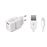 Carregador de dispositivos móveis coreparts mbxap-ac0008 interior branco_0