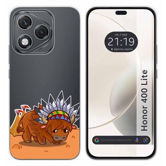 Capa Tumundosmartphone de silicone Transparente para Honor 400 Lite 5G | Desenhos de design Buffalo - 1