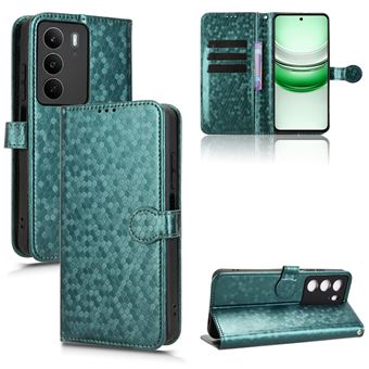 Capa FOXDOCK para Realme C71 | Fecho Magnético | TPU Macio | Compartimentos para Cartões | Verde - 1