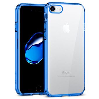 Capa COOL para iPhone 7 / iPhone 8 Bordas Metalizado Azul ...