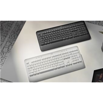 Teclado Wireless Logitech 920-010917 | Idioma: Espanhol | Grafite - 1