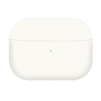 Capa Protetora Avizar para AirPods Pro | Integral | Silicone Soft-Touch | Efeito Matte | Qi - Branco - 1