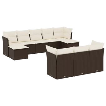 Conjunto de Mobiliário de Exterior VidaXL 3218333 - 1