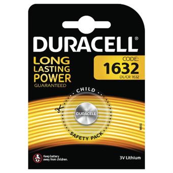 Pilha Duracell 1632 | Metálico - 1
