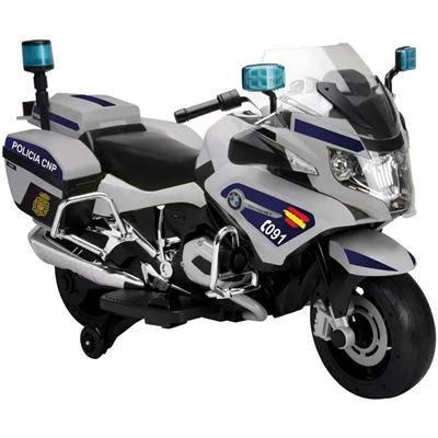 Moto da policia de trânsito 12V para Crianças