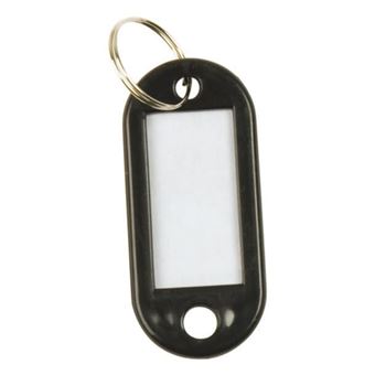 Porta-chave Etiqueta Q-CONNECT KF02696 | Preto - 1