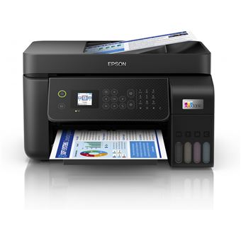 Impressora Multifunções Jato de Tinta Epson EcoTank ET-4800 | 33 ppm | Wi-Fi | Preto - 1
