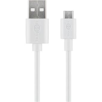 Cabo Usb Goobay 38665 | Branco - 1