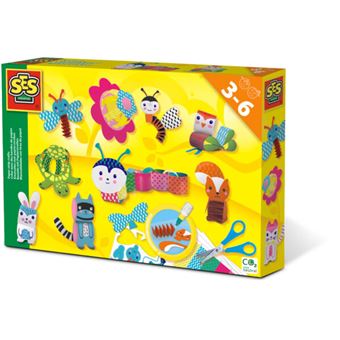 Kit Didático Educativo SES Trabalhos Manuais Papel - 1