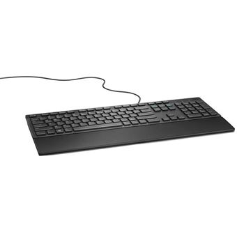 Teclado com Fios DELL Teclado com fios — KB216 - sueco / finlandês (QWERTY) - preto | Idioma: Sueco | Preto - 1